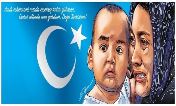 DOĞU TÜRKİSTANSIZ FİLİSTİN  OLMAZ, KERKÜKSÜZ TÜRK OLMAZ