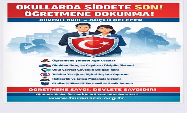 Okullarda Artan Şiddet ve Güvenlik Sorunlarına İlişkin Kamuoyu Açıklaması, Hukuki Değerlendirme ve Somut Çözüm Çerçevesi Raporu