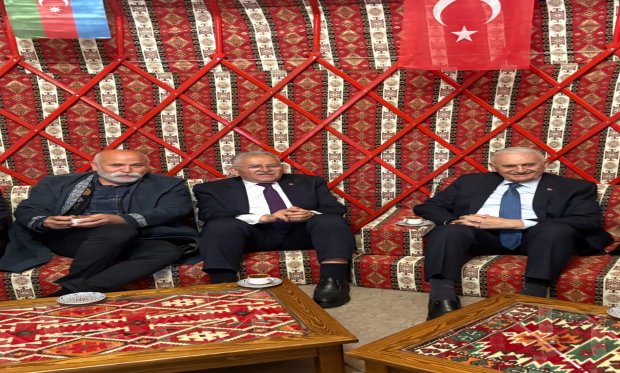 TÜRK DEVLETLERİ  TEŞKİLATI BAŞKANI BİNALİ YILDIRIM'A TALEPLERİMİZ İLETİLDİ